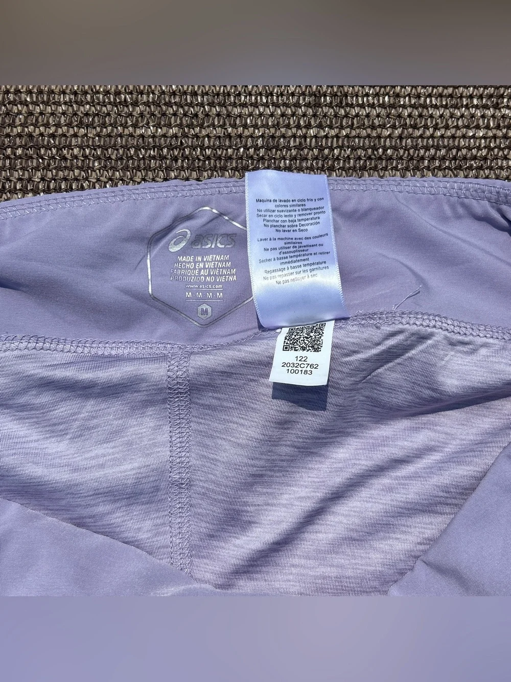 ASICS Lavender Court Woven Tennis Pickleball Skort M Tennis
